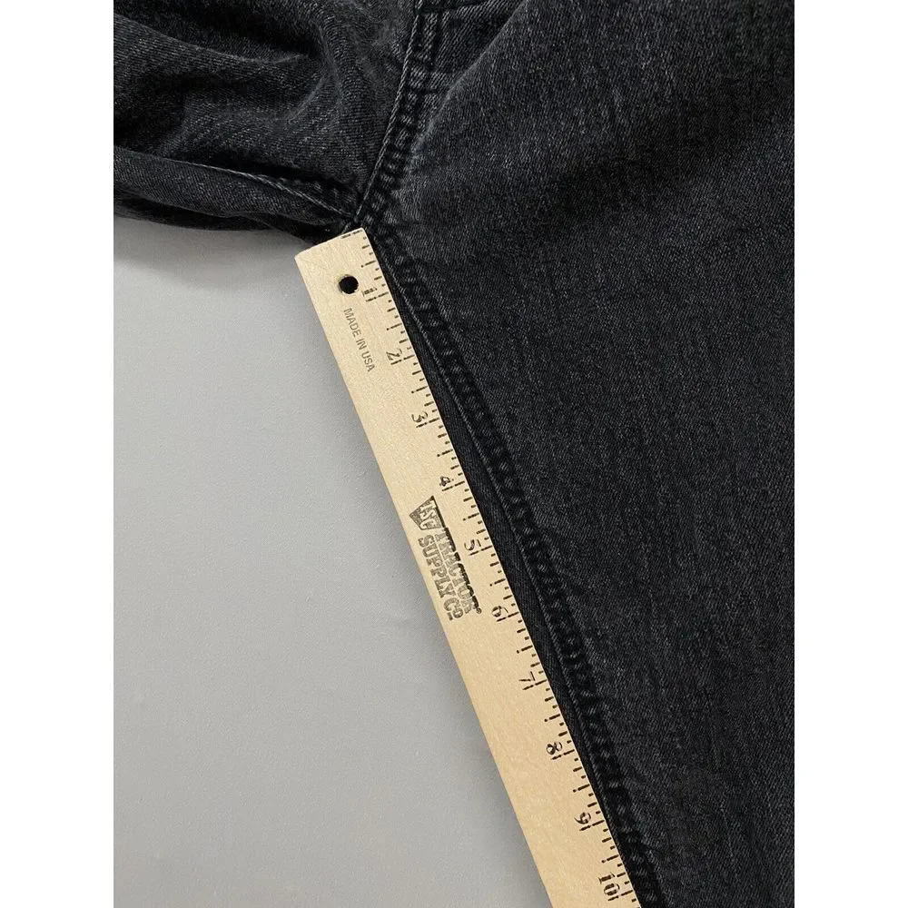 Levis‎ 511 Jeans YOUTH BOYS 16 SLIM 28x28 Straight Black Medium Wash Stretch